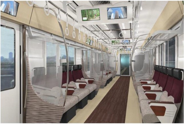 ロングシート使用時のデュアルシート