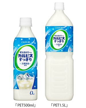 ゼロカロリーでもおいしく飲めるカルピス登場！