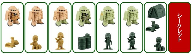 Ｈ賞卓上小隊フィギュアコレクション