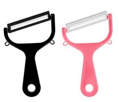 セラミック刃なので、錆びずにシャープな切れ味が長持ちする