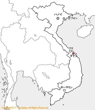 ダナンはベトナム中部に位置する港湾都市