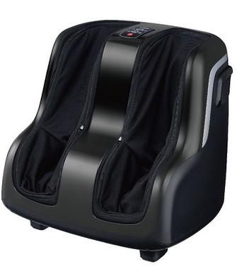 ひざ下全体を「つかむ」「ほぐす」の同時マッサージ