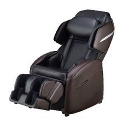 「温浴背ヒーター」が、より効果的なマッサージをサポート（写真は、「AS‐680」ブラウン×ブラック）