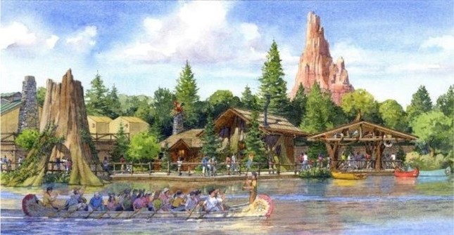 ウッドチャック・グリーティングトレイル（外観イメージ） (C)Disney