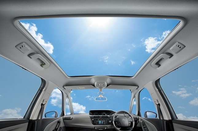 パノラミックガラスサンルーフ