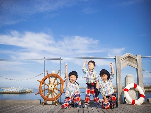 ポルトガルの漁師さんが着ていたチェック×チェックの伝統衣装に着替えて、漁に挑戦！