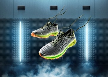 スピードを出しやすいランニングシューズ