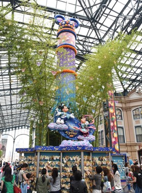 TDL「ワールドバザール」の「ウイッシングプレイス」