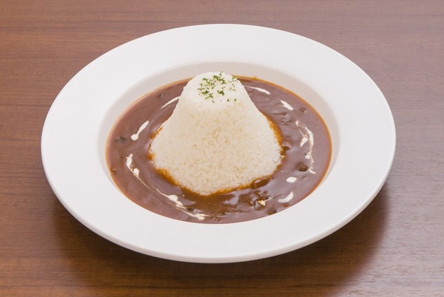 富士山型ハヤシライス