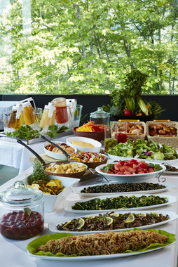 ヘルシーなアスリート志向の方向けの食事を用意