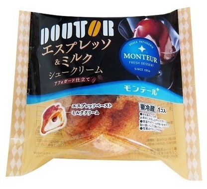「ドトール・エスプレッソ＆ミルクシュークリーム」