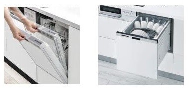 新たに5つをラインナップ！（左は「フロントオープンタイプ」、右は「スライドオープンタイプ」）