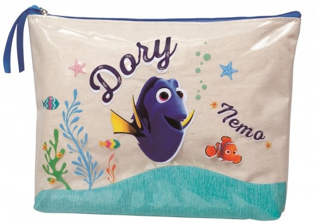 「ニモ&ドリーのレア柄でかポーチ」2016(c)Disney 　(c)Disney/Pixar