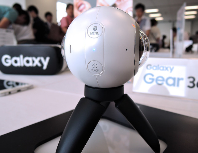 360度高解像度カメラ「Galaxy Gear 360」はオープンプライス。店頭想定価格は4万円台後半