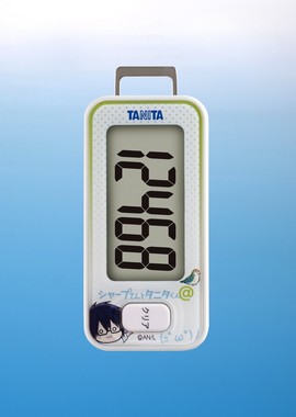 元気なタニタくんのイラストをあしらった