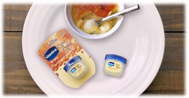 小さくて可愛い「ヴァセリン　リップ」にクレームブリュレの香り登場！