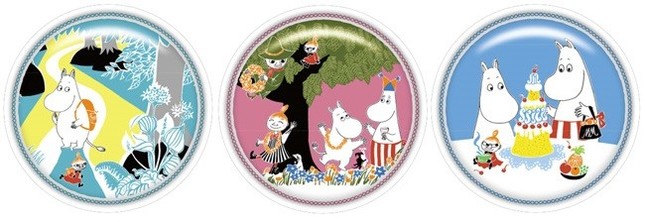 マクドナルドオリジナル　ムーミンプレート