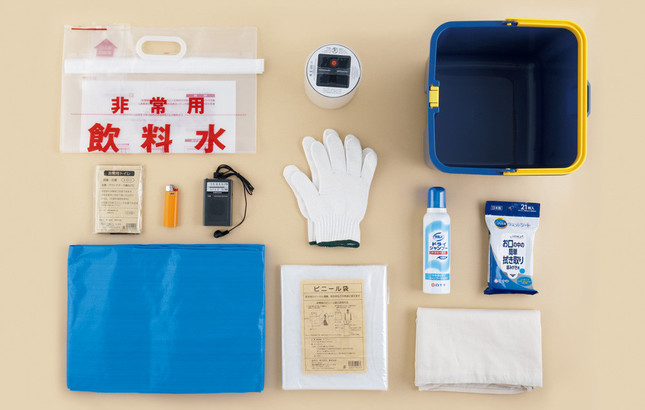 非常用バケツセットの内容