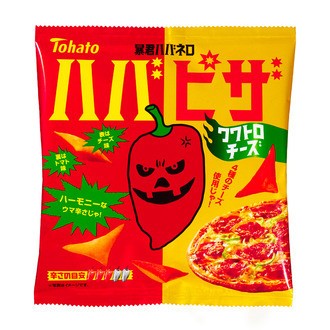 スパイシーなピザ味を楽しめる