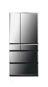 冷却スピードがアップした「酸化ブロック冷却Wダブル」を採用！（写真は、「NR‐F672WPV」）