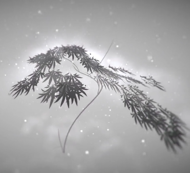 「幻夢霞楓図」（土屋秋恆さん作）