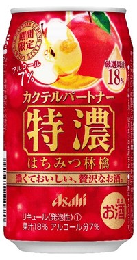 アルコール度数７％で、贅沢に果汁を使用した特濃シリーズ