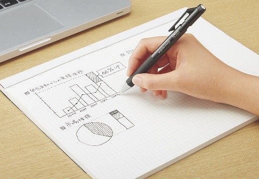 「鉛筆シャープTypeS（0.9mm）」使用シーン