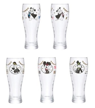 F賞グラス（全5種）　(C)Disney