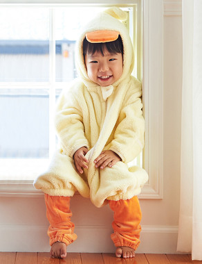 2017年の干支にちなんだ黄色いひよこのデザイン