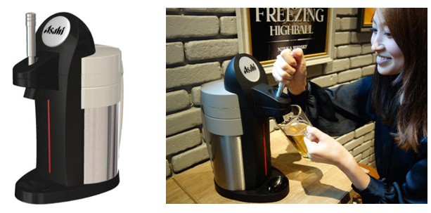 自ら注ぐワクワク感を演出する卓上サーバー