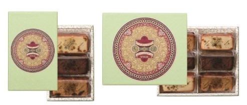 （左）3個入り　（右）6個入り