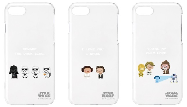 スター・ウォーズキャラクターを8ビットで描いた