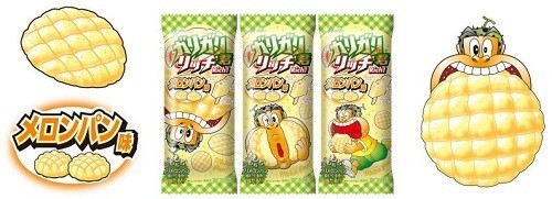 ローストバターで香ばしさのあるメロンパンアイス