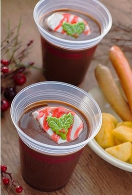 東京ディズニーシーで販売されているホットチョコレートカクテル