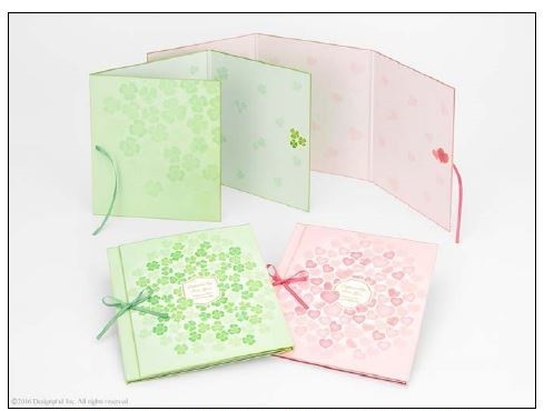 （左）クローバー（右）ハート