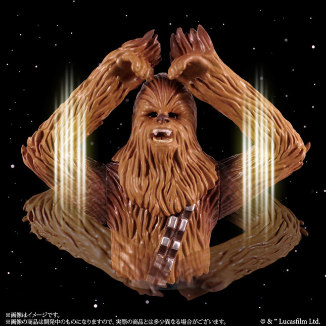 「チューバッカ」…腕が大きく可動