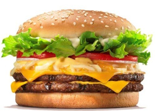 「ダブルクアトロチーズワッパー（DOUBLE QUATTRO CHEESE WHOPPER）」