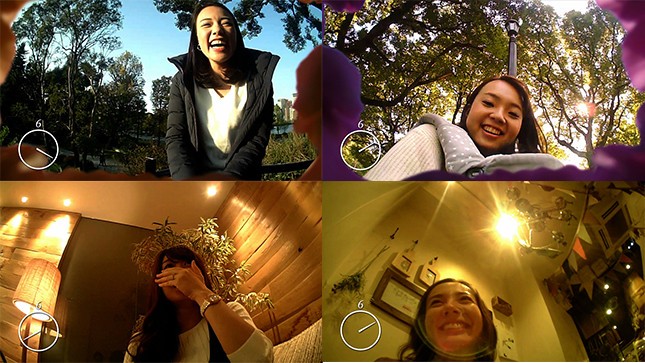 webムービー「いまからでも、6秒プロポーズ篇」のワンシーン