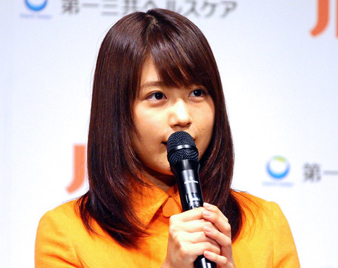 有村さんのコミカルな演技にもご注目（写真は2015年9月撮影）