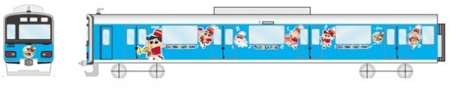 2編成目（風間くんデザイン）11月25日運行開始予定