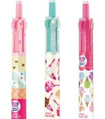 プレフィールは、1 本に複数のアイスクリームがデザインされている