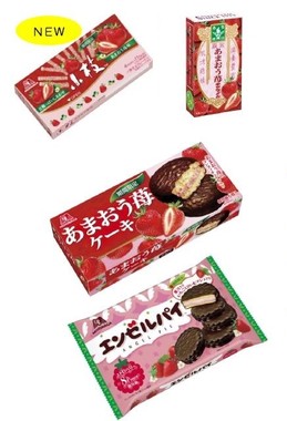 冬の風物詩！いちごのお菓子登場