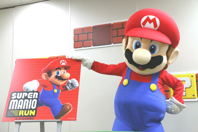 「スーパーマリオ」も駆け付けた