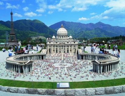 東武ワールドスクウェアのサン・ピエトロ大聖堂