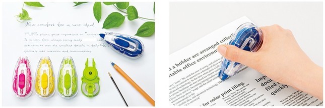 2m増量でさらにお得になった交換式修正テープ
