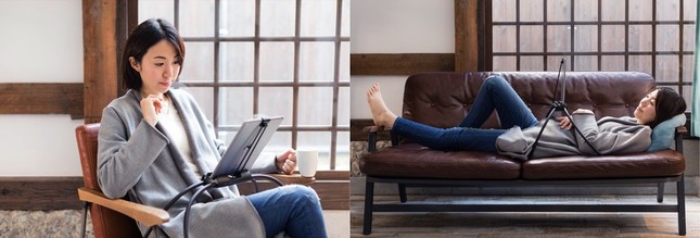 イスでもソファに寝転がりながらでも