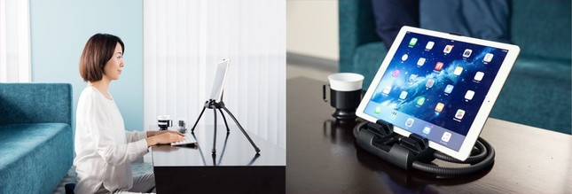 デスクでPCのように