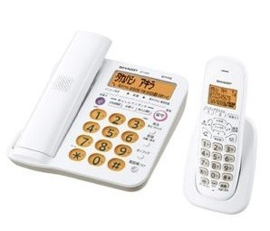 「JD‐G56CL/CW」は、「親機コードレス」を採用した（写真は、「JD‐G56CL」子機1台タイプ）