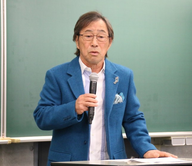 武田鉄矢さん（2017年1月10日撮影）
