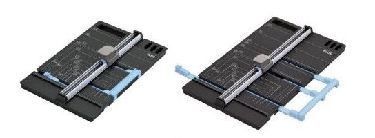 簡単に紙を半切できる